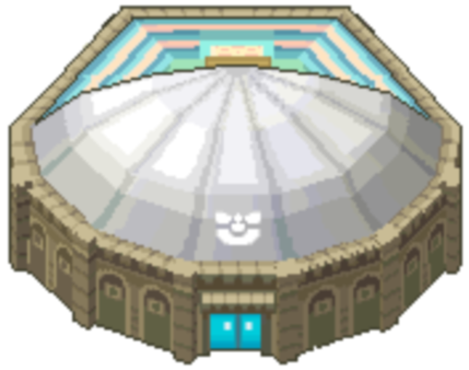 The Pokemon contest hall.
